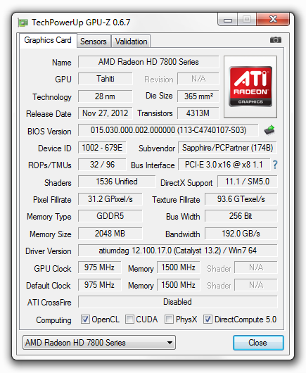 screen GPU Z