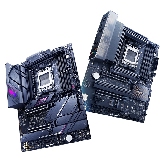 asus amd b550 motherboard pres