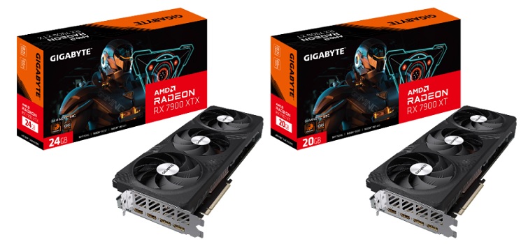 gigabyte radeon rx 7900 gaming series