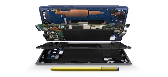 samsung galaxy note 9 internal