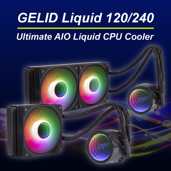 GELID Liquid 120 240 AIO CPU cooler